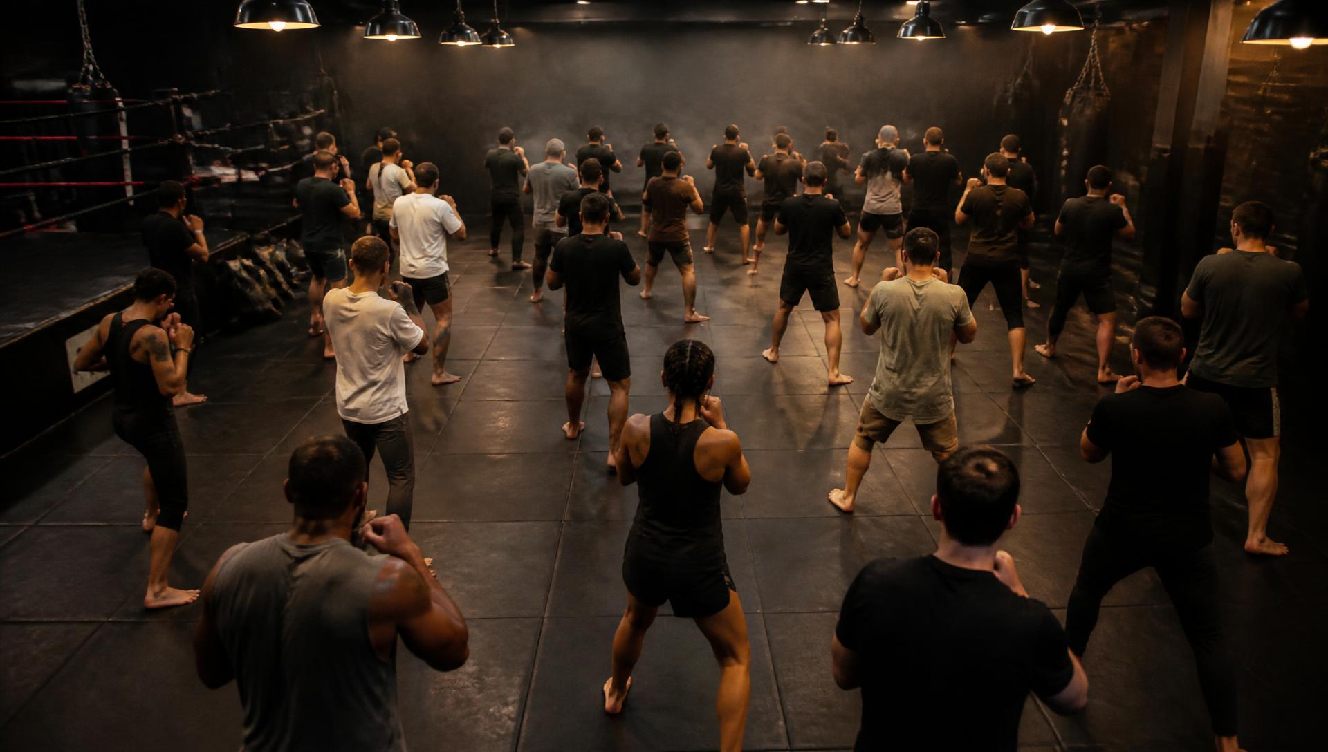 Combat sports gym community training